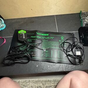 VIVOSUN Seedling Heat Mat 10x20.75 & Digital Thermostat Controller Set XHC-F042